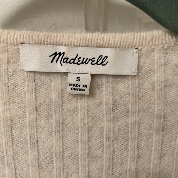 Madewell wool alpaca blend floral sweater - Picture 4 of 6